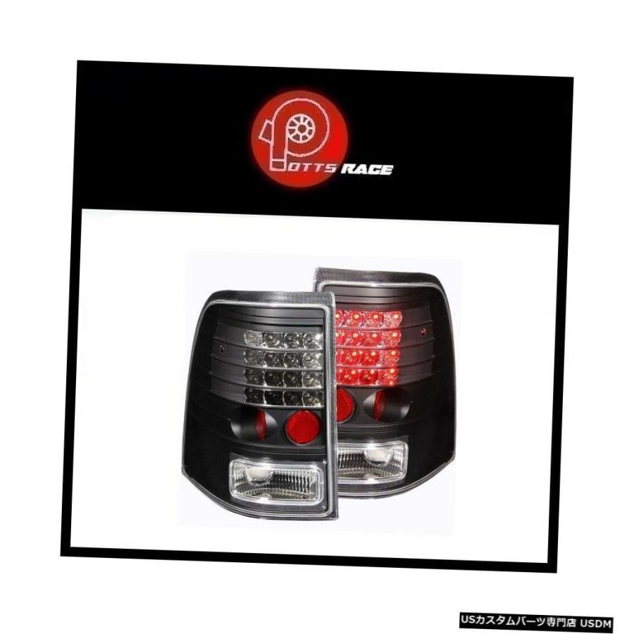 Tail light Anzo 311125-ブラックLEDテールライトはFord Explorer 2002-2005に適合  Anzo 31112