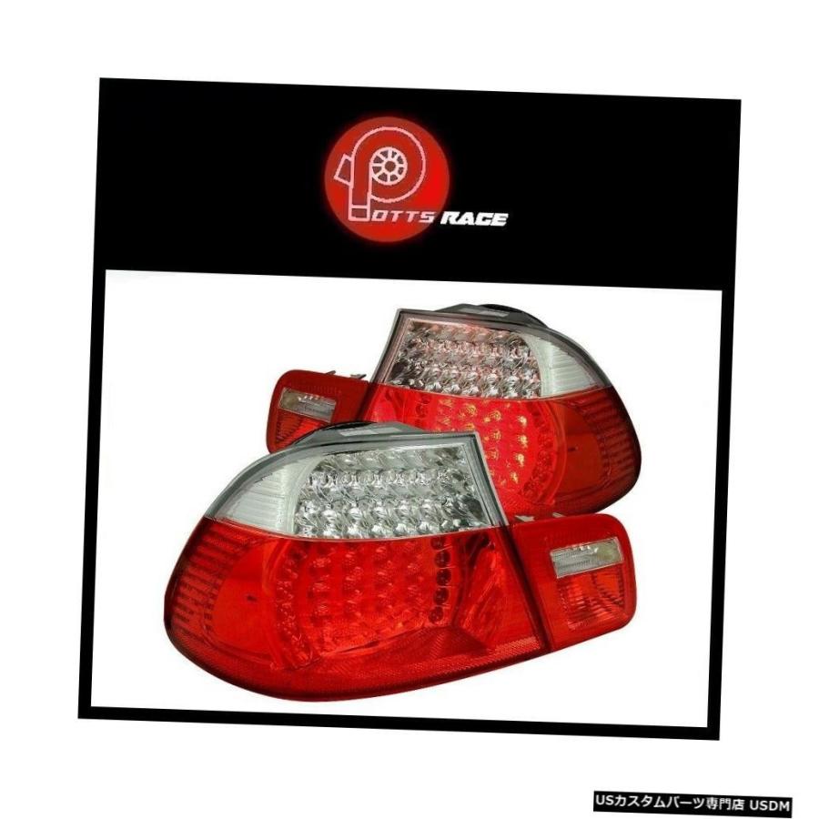 Tail light Anzo 321105-Chrome / Red LEDテールライトはBMW M3 2001-2006に適合  Anzo 321