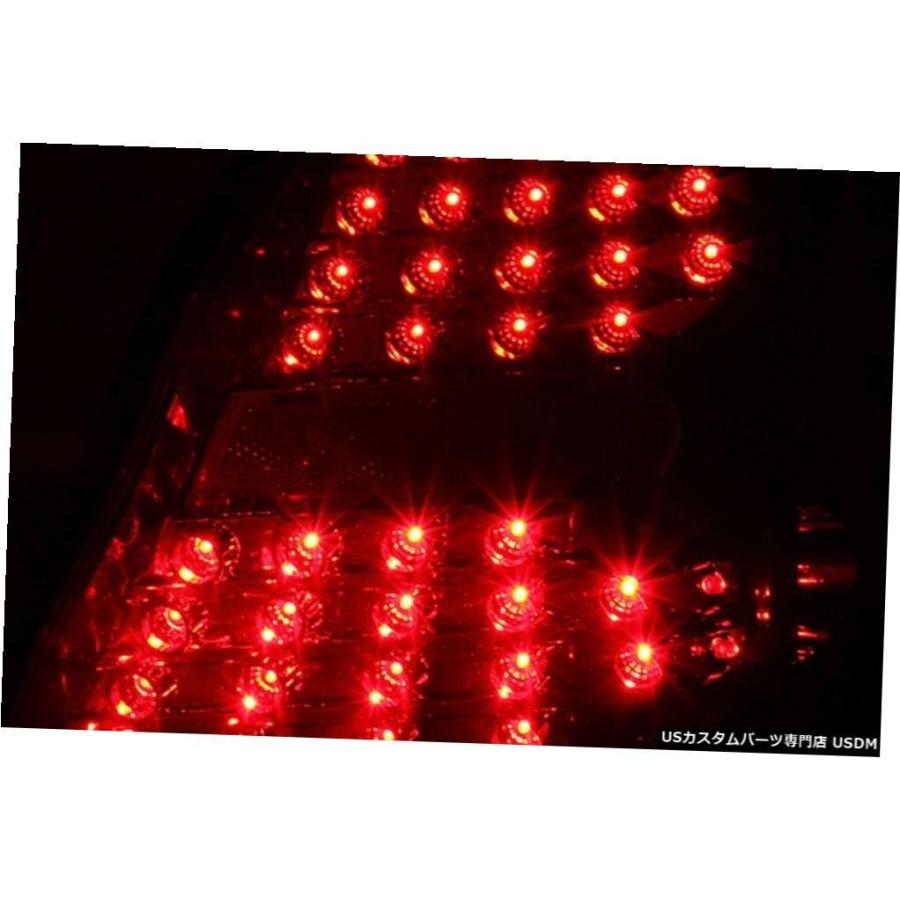 Tail light Anzo Chrome / Smoke LEDテールライトはポンティアックグランプリ2004-2008に適合  Anzo Chrの画像