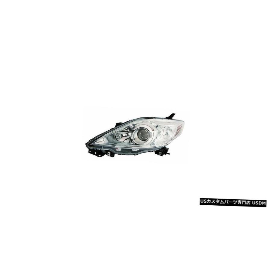 ヘッドライト マツダ5 2008-2010左ドライバーハロゲンヘッドライトフロントランプヘッドライトクローム  MAZDA 5 2008-2010 L