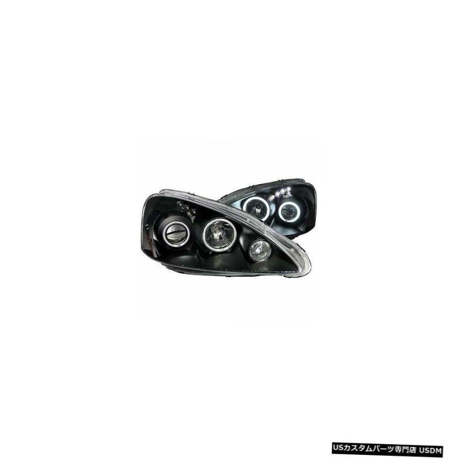 ヘッドライト Anzo 121197ヘッドライトランプブラック（Halo、2005?2006年Acura RSX用）  Anzo 121197 Hea