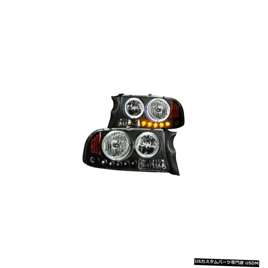 ヘッドライト Anzo 111085クリスタルヘッドライトセット2個1個（98-03ダッジデュランゴ用）NEW  Anzo 111085 Crysta