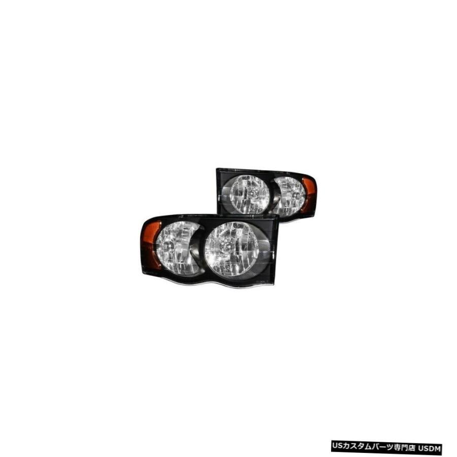 ヘッドライト Anzo 111022クリスタルヘッドライトセット2ピース03-06ダッジラム3500 NEW  Anzo 111022 Crystal