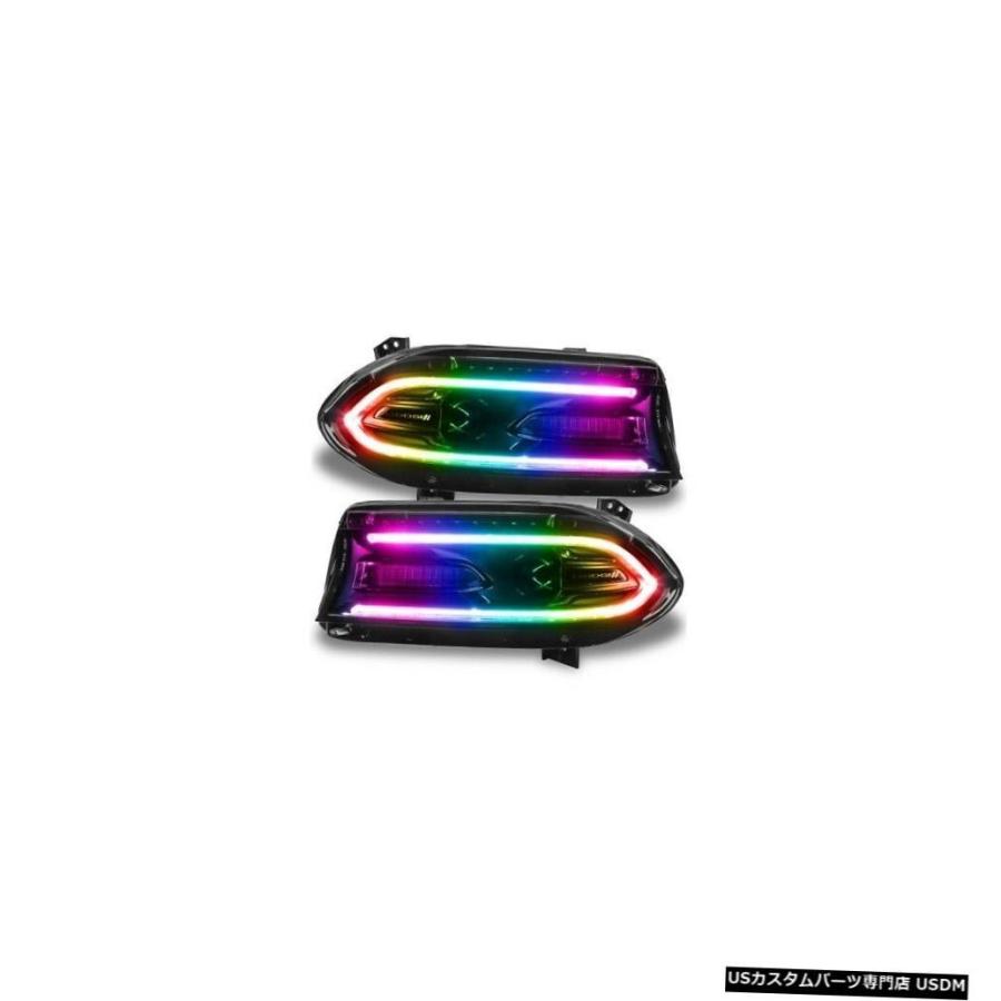 ヘッドライト Oracle Lights 2394-339 LED RGB + WヘッドライトデイタイムランニングライトColorShift NEW