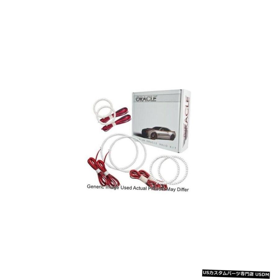 ヘッドライト リンカーンタウンカー用Oracle Lights 2623-007 LEDヘッドライトハローキットUV /パープル  Oracle Li
