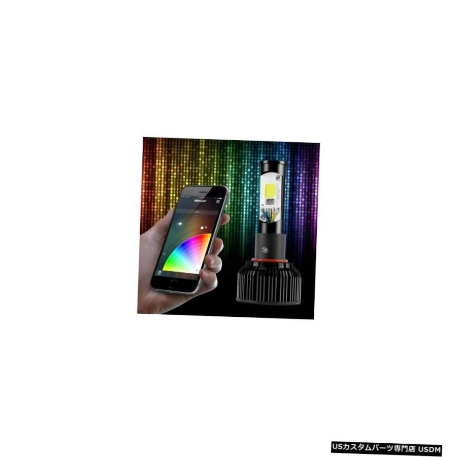 前照灯 XK Glow XK042004-H10 H10 2インチ1 LED前照灯白熱電球一揃いの道具  XK Glow XK042004-H10 H