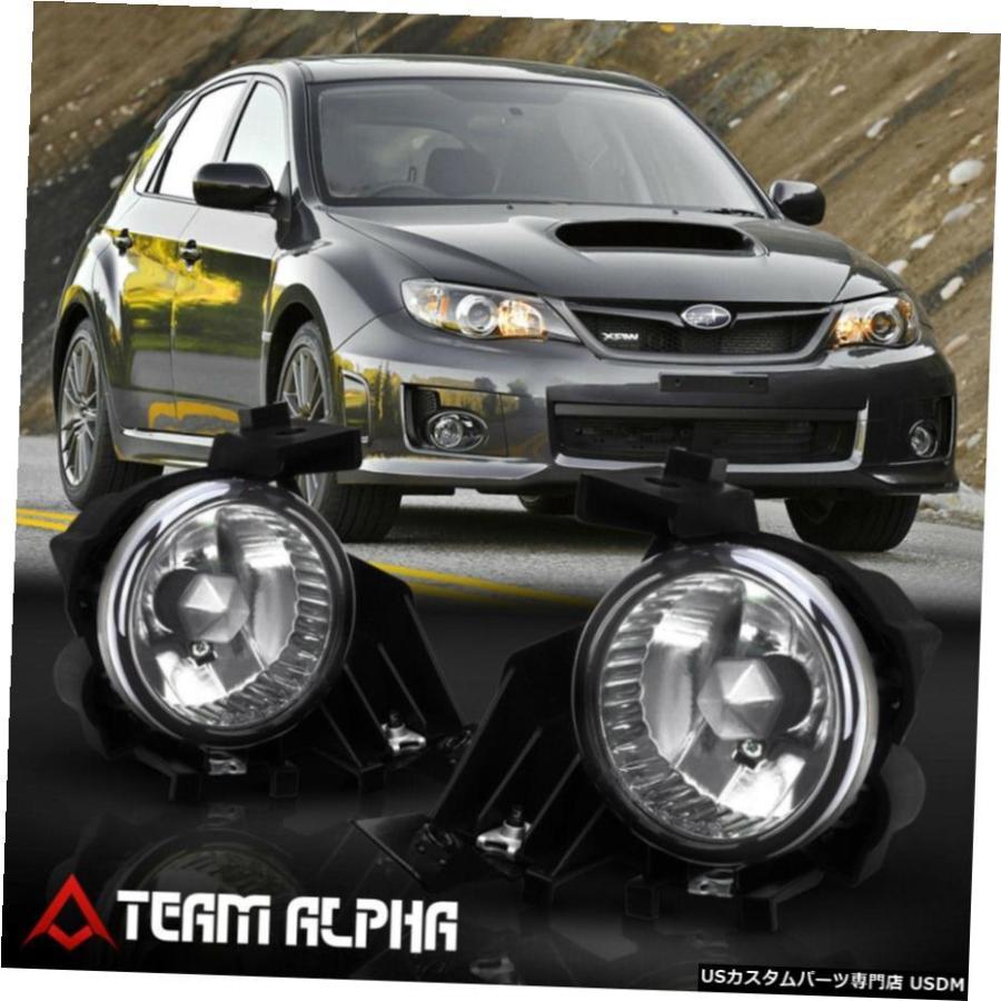 はめあい2008-2011スバルインプレッサ/ WRX OE [クリア]バンパーフォグ 