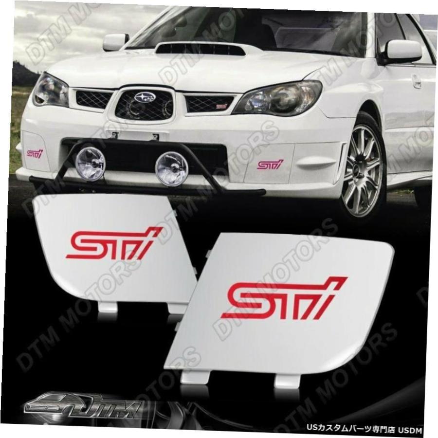 2006-2007スバルインプレッサのホワイトフォグライトランプバンパー 