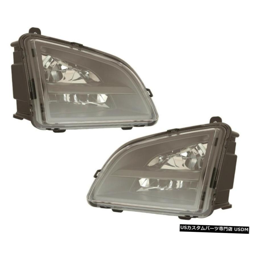 VOLVO VNL TRUCKのRIG 2018年から2020年LED FOG DRIVING LIGHTS BUMPER LAMPS PAIR NEWはFITS FITS VOLVO VNL TRUCK RIG 2018-2020 LED FOG DRIVING LIGHTS BUM