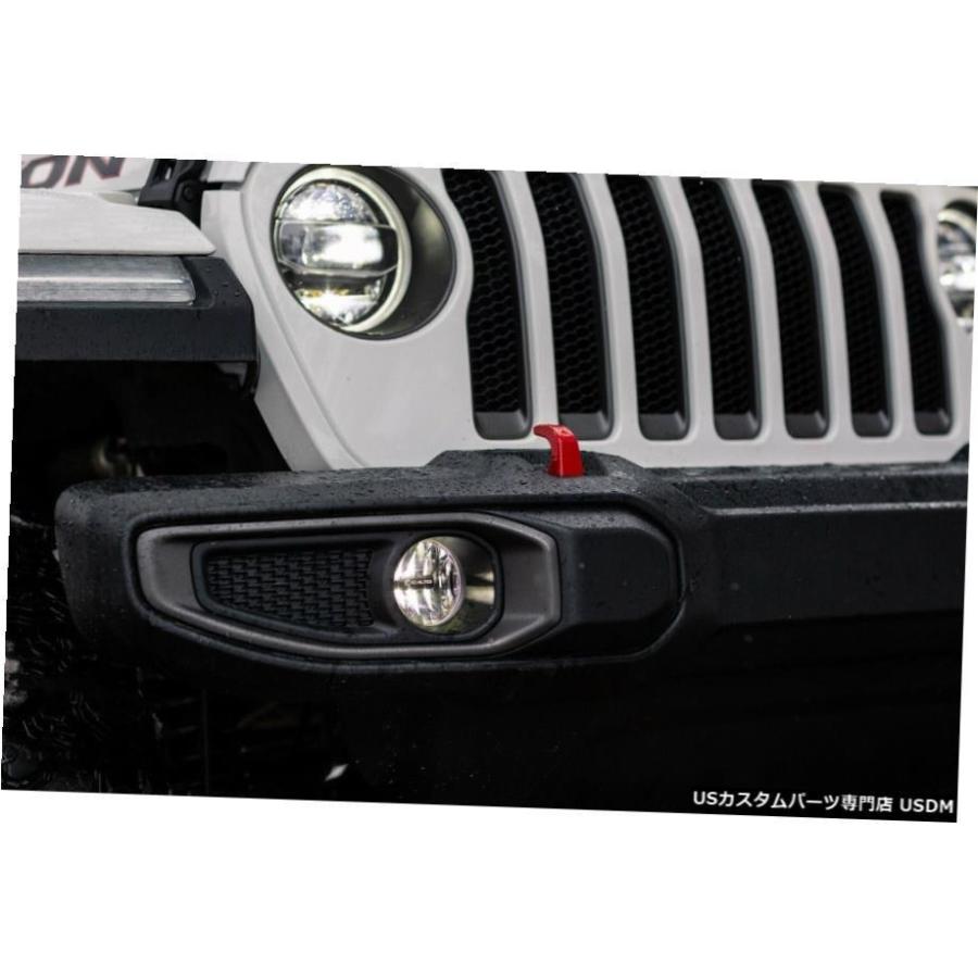 KC HiLites 506重力LED G4フォグライトは、97から20 TJラングラーラングラー（JL）を適合 KC HiLites 506 Gravity LED G4 Fog Light Fits 97-20 TJ Wrangler Wrの画像