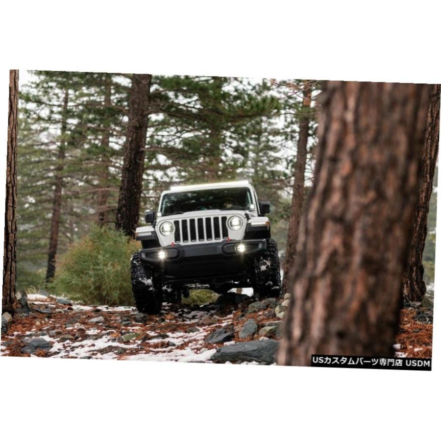 KC HiLites 506重力LED G4フォグライトは、97から20 TJラングラーラングラー（JL）を適合 KC HiLites 506 Gravity LED G4 Fog Light Fits 97-20 TJ Wrangler Wrの画像