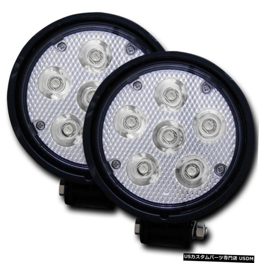 Anzo USA 881002牢固たるな視力LEDフォグランプ Anzo USA 881002 Rugged Vision LED Fog Light ライト、レンズ-自動車