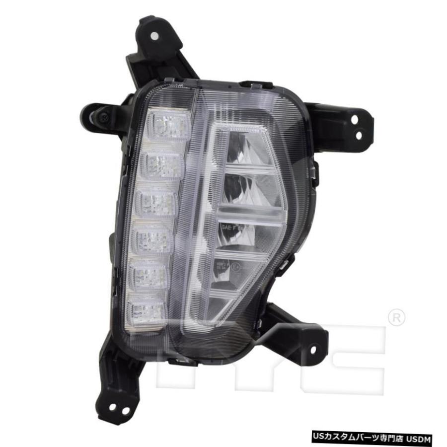 17-19ヒュンダイサンタフェのためのLED DRL霧ライトランプ右旅客 LED DRL Fog Light Lamp Right Passenger for 17-19 Hyundai Santa Fe
