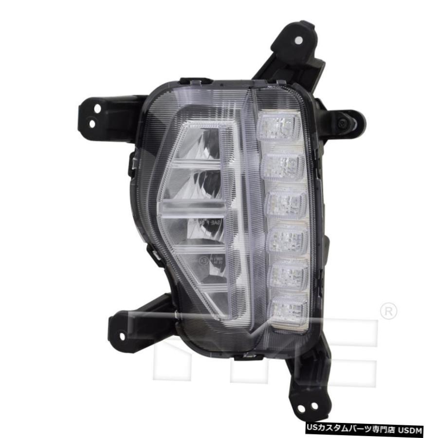 17-19ヒュンダイサンタフェのためのLED DRL霧ライトランプ左ドライバー LED DRL Fog Light Lamp Left Driver for 17-19 Hyundai Santa Fe