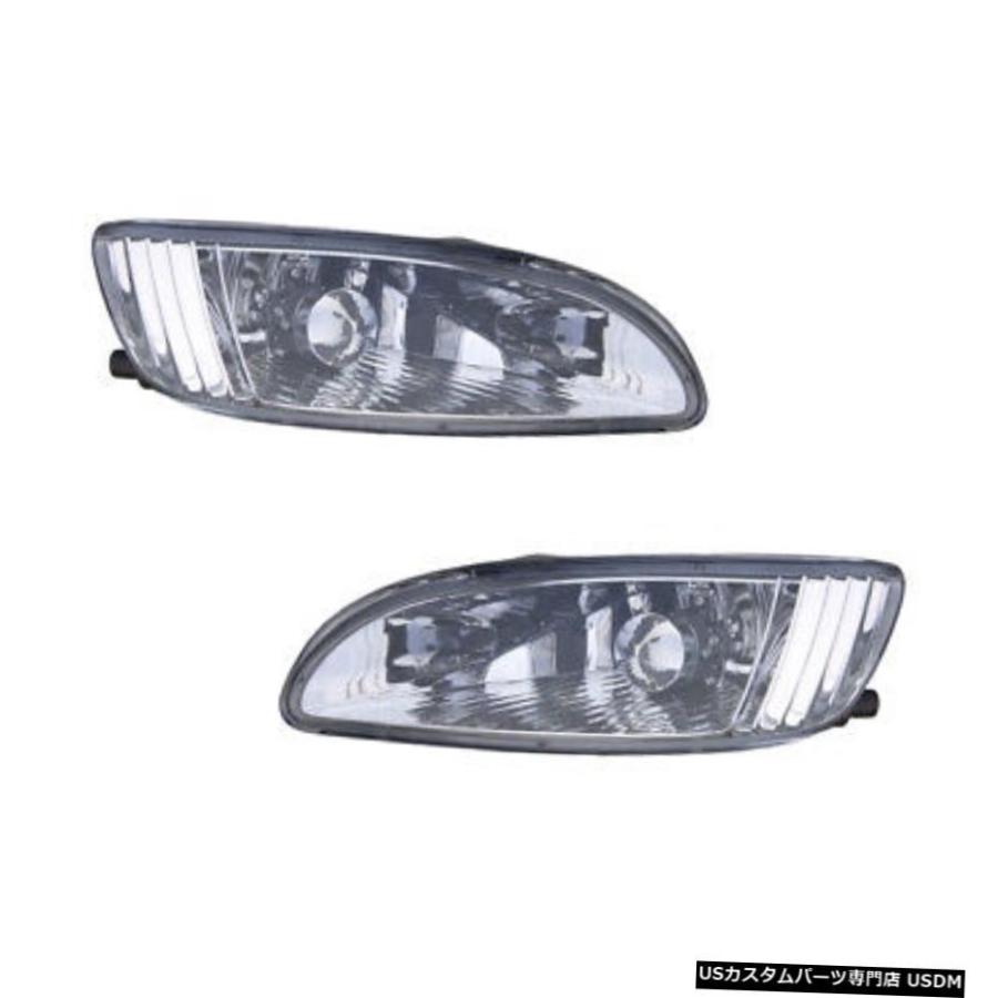 フォグランプバンパーランプペアセット04-06レクサスRX330用/ 07-09 RX350左＆＃038;正しい Fog Lights Bumper Lamps Pair Set for 04-06 Lexus RX330/07-09 RX