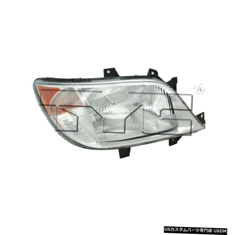 03-06ダッジスプリンターバン用ヘッドライトランプ（ワット/フォグランプO）右旅客 Headlight Lamp for 03-06 Dodge Sprinter Van (w/o Fog Light ) Right Pass