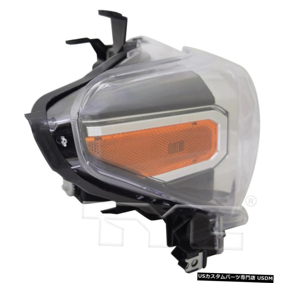 ワット/フォグランプ右CAPA LED DRL O / W 18-18トヨタタコマ用ハロゲンヘッドライト Halogen Headlight for 18-18 Toyota Tacoma w/o LED DRL w/Fog Light Rigの画像