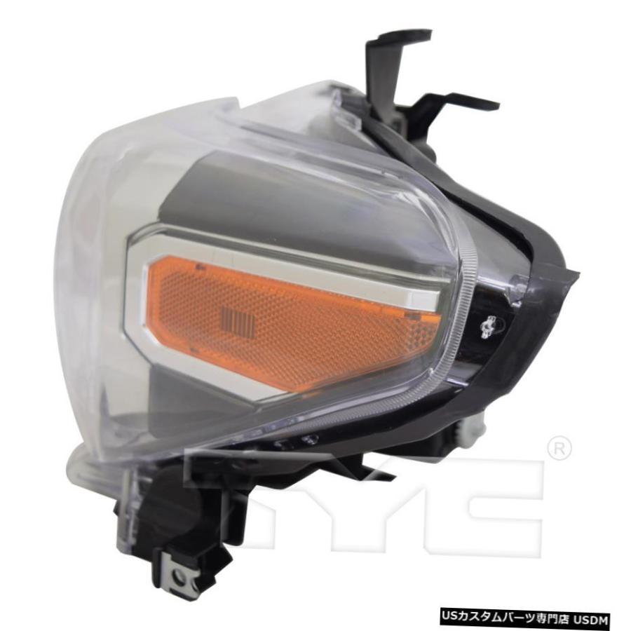 W /フォグライト左CAPA LED DRL O / W 18-18トヨタタコマのためのハロゲンヘッドライトランプ Halogen Headlight Lamp for 18-18 Toyota Tacoma w/o LED DRL w/の画像