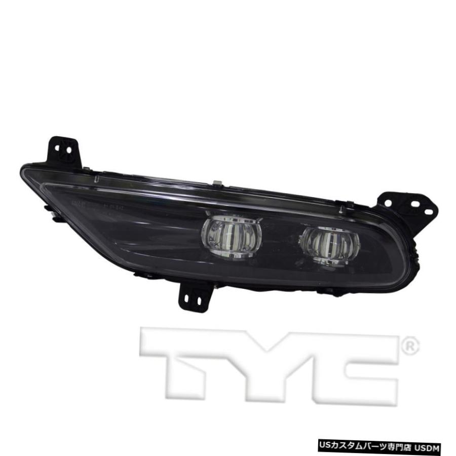 15-19クライスラー300左ドライバCAPA用LEDフォグランプバンパーランプ LED Fog Light Bumper Lamp for 15-19 Chrysler 300 Left Driver CAPA