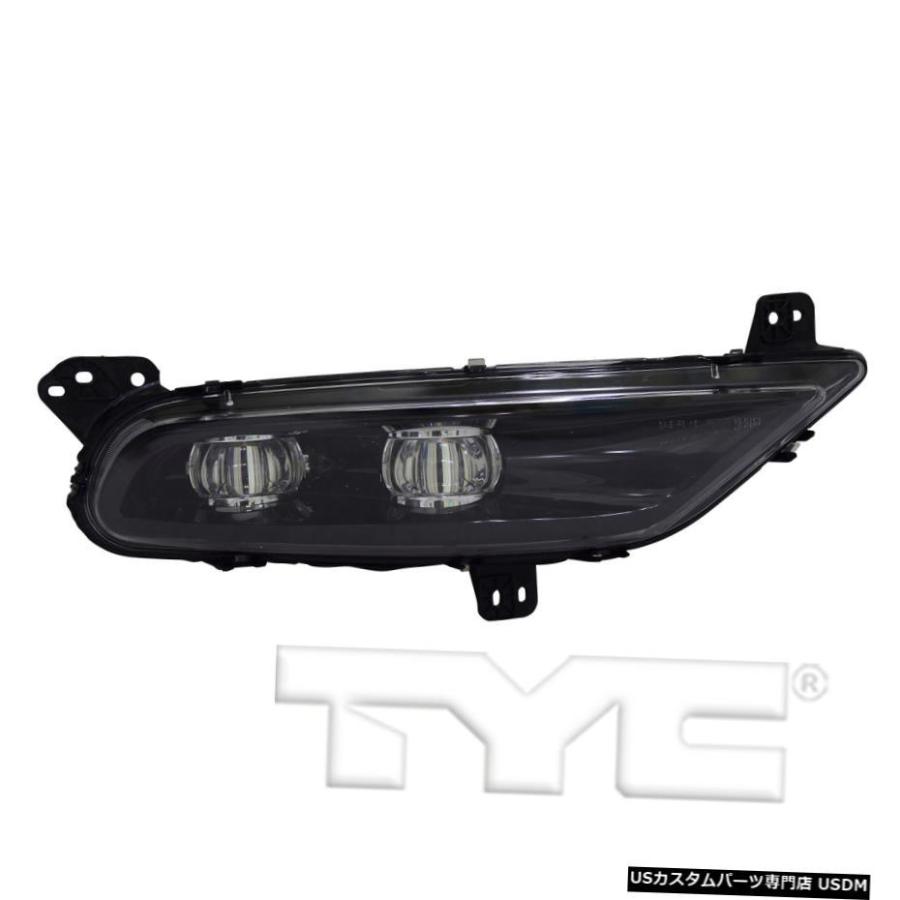 15-19クライスラー300右旅客CAPA用LEDフォグランプバンパーランプ LED Fog Light Bumper Lamp for 15-19 Chrysler 300 Right Passenger CAPA