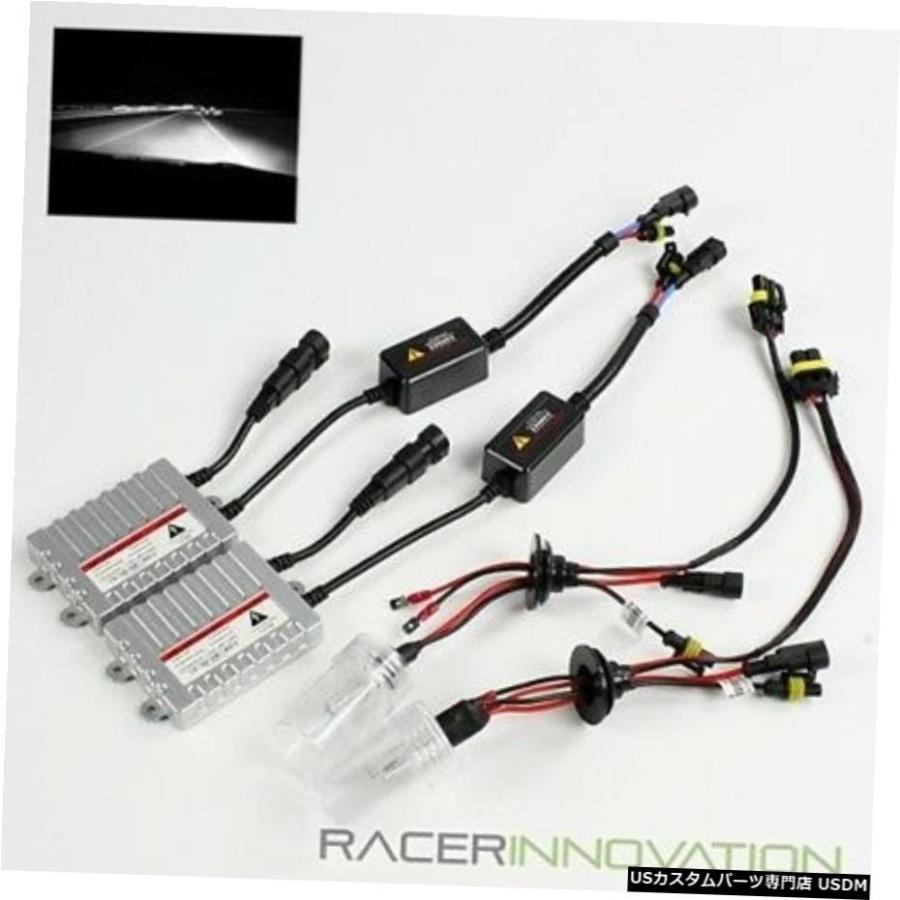 H3 6000KホワイトスリムのAcバラストキセノンHID変換キットフォグドライビングライト H3 6000K White Slim Ac Ballast Xenon HID Conversion Kit Fog Driving L｜usdm