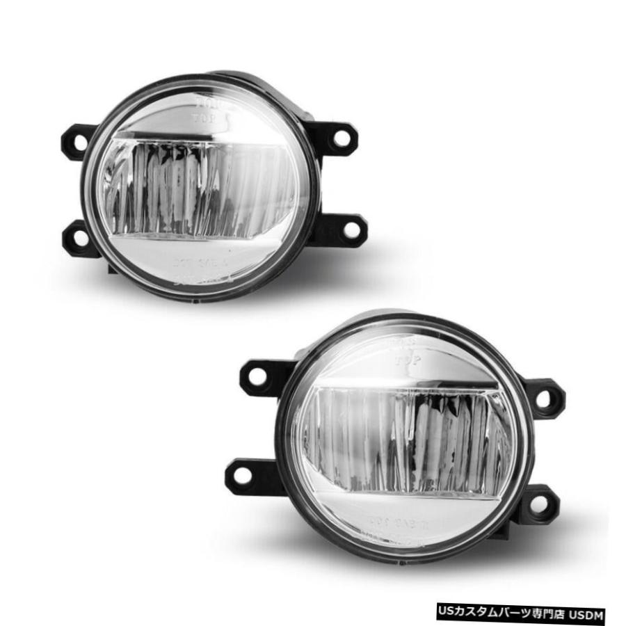 トヨタシエナ11-17クリアレンズペアバンパーLEDフォグランプOEの交換の