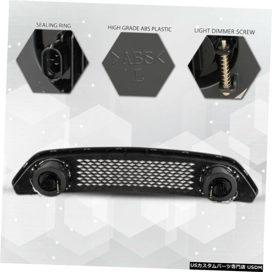 Ford mustang フォード・マスタング LEDグリル LED] FOR 18-19 FORD MUSTANG 2.3L 5.0L HONEYCOMB MESH FRONT LOWER