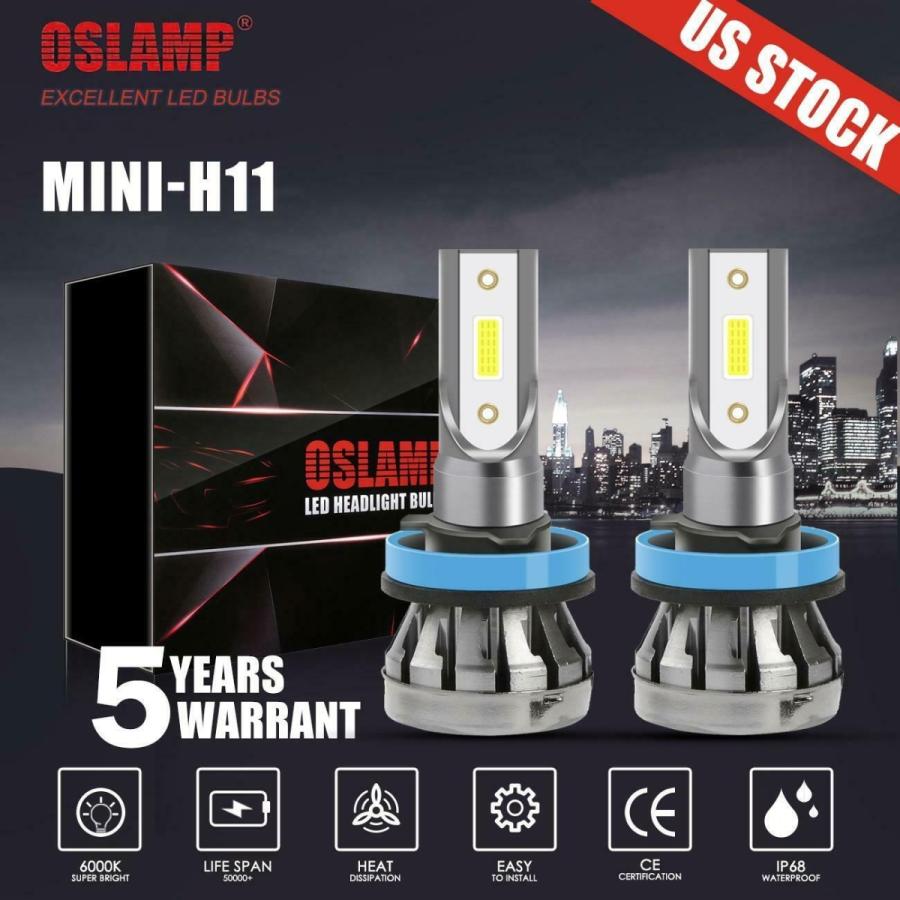 トヨタ・ハイラックスサーフRAV4ハイランダータンドラの利益の2倍MINI H11 H16 H8 LED蒸気霧白熱電球 2x MINI H11 H16 H8 LED Fog Light Bulb for Toyota 4Runner R 自動車-車、バイク、自転車