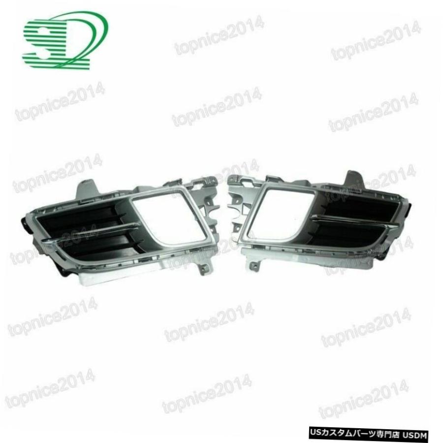 2009 2010マツダ6のためのRH;フロントバンパーフォグランプベゼルトリムは、ベースキャップLH＆＃038をカバー Front Bumper Fog Light Trim Bezels Covers Base