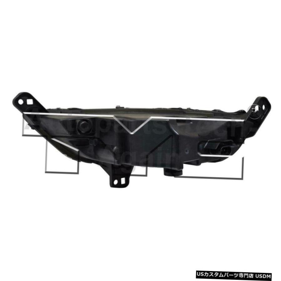 クライスラー200 2015-2015のために2のTYCフォグライトアセンブリは、左右のセット TYC Fog Light Assembly Left Right Set Of 2 For Chrysler 200 2015-2015の画像