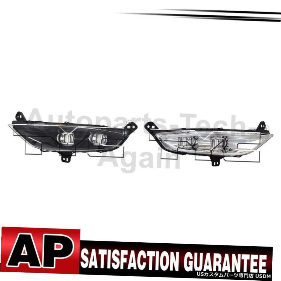 クライスラー2015-2015のために2のTYCフォグライトアセンブリは、左右のセット TYC Fog Light Assembly Left Right Set Of 2 For Chrysler 2015-2015