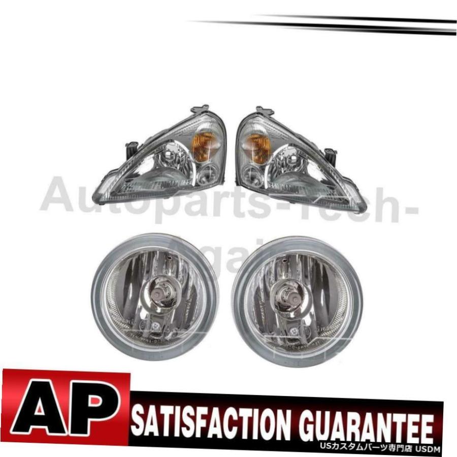 スズキ・エリオのために4のTYCヘッドライトアセンブリフォグライトアセンブリは、左右のセット TYC Headlight Assembly Fog Light Assembly Left Right Set Of