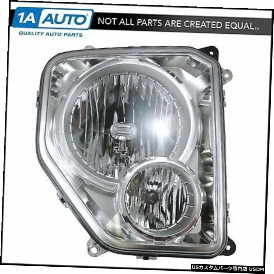 8月12日ジープリバティ用/フォグランプ旅客サイド右RH Wヘッドライトヘッドランプ Headlight Headlamp w/ Fog Light Passenger Side Right RH for 08-12 Jeep L