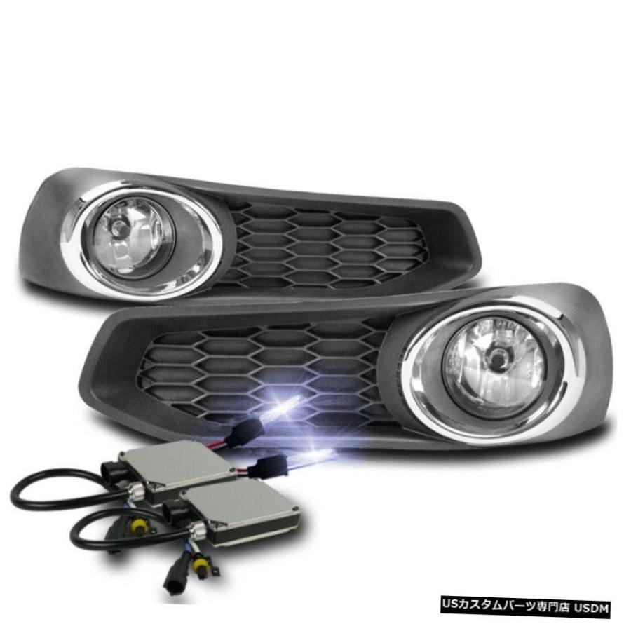 LOWER CHROME BUMPER FOGライトランプ+ BEZEL W / 10K XENON HID 2013年から2014年LEGACY FOR LOWER CHROME BUMPER FOG LIGHTS LAMPS+ BEZEL W/10K XENON HID F