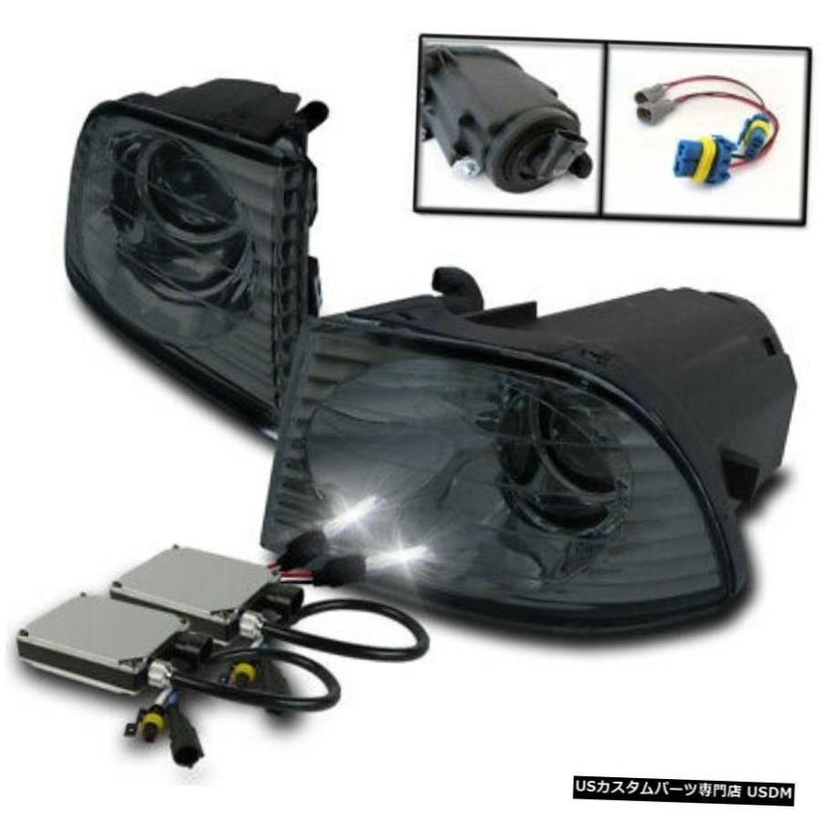 2001-2005 IS300 FRONT BUMPERプロジェクターSMOKE LENS FOG LIGHTS LAMP W / 6K HID 2001-2005 IS300 FRONT BUMPER PROJECTOR SMOKE LENS FOG LIGHTS LAMP W/6