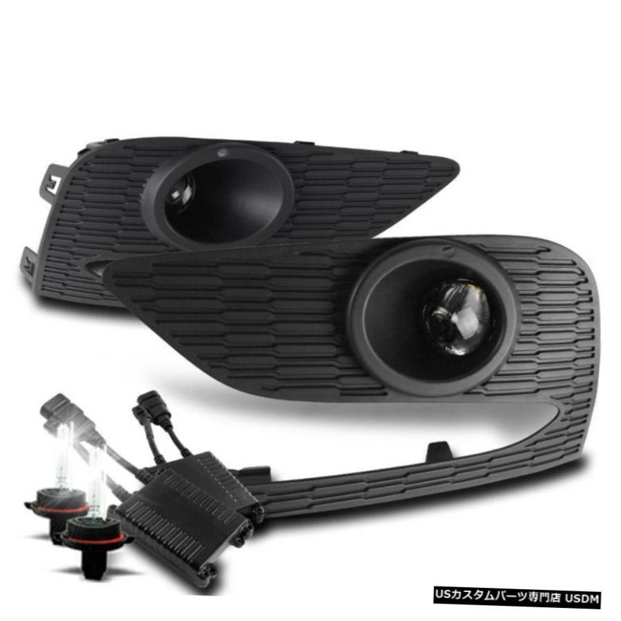 2016-2018 FOR CHEVYクルーズLOWER BUMPERプロジェクターフォグランプLAMP + 50W 8K HID NEW FOR 2016-2018 CHEVY CRUZE LOWER BUMPER PROJECTOR FOG LIGHTS LA