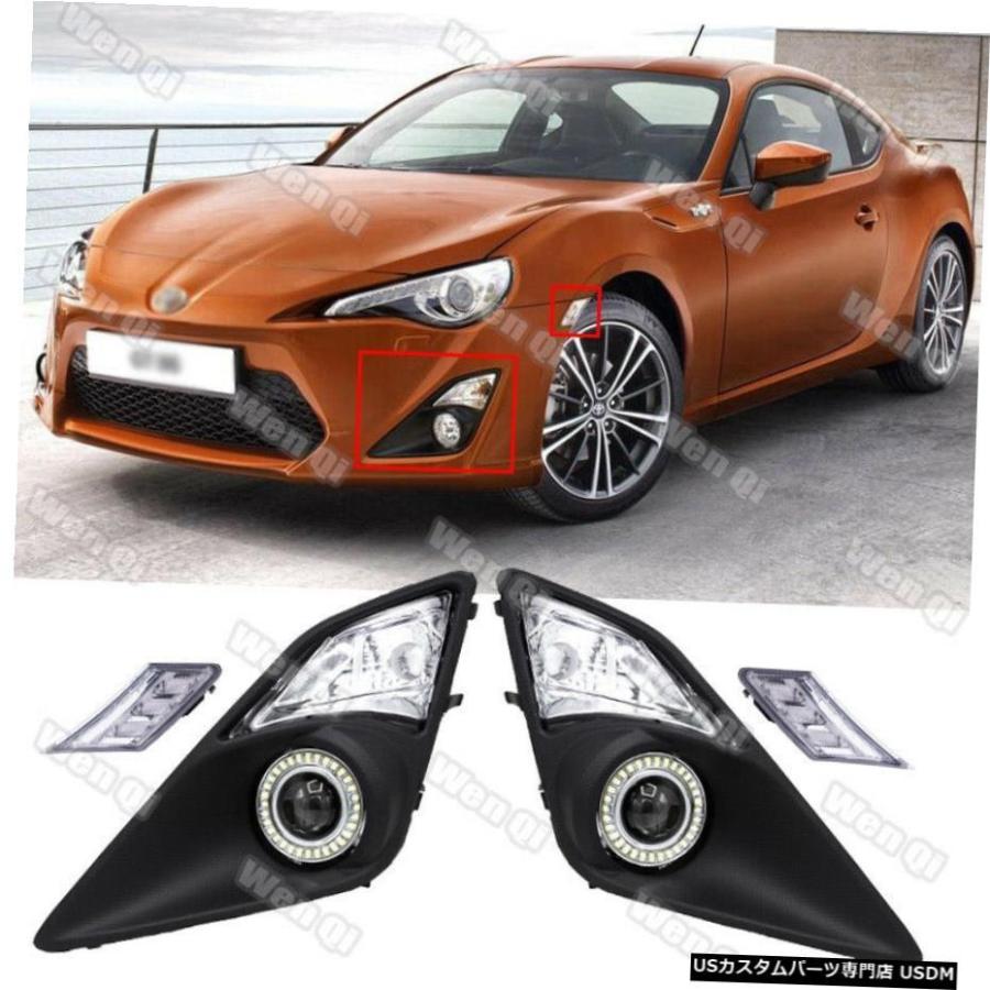 12-16 GT86 /サイオンFR-S LEDヘイローフォグランプランプ＆アンプを 