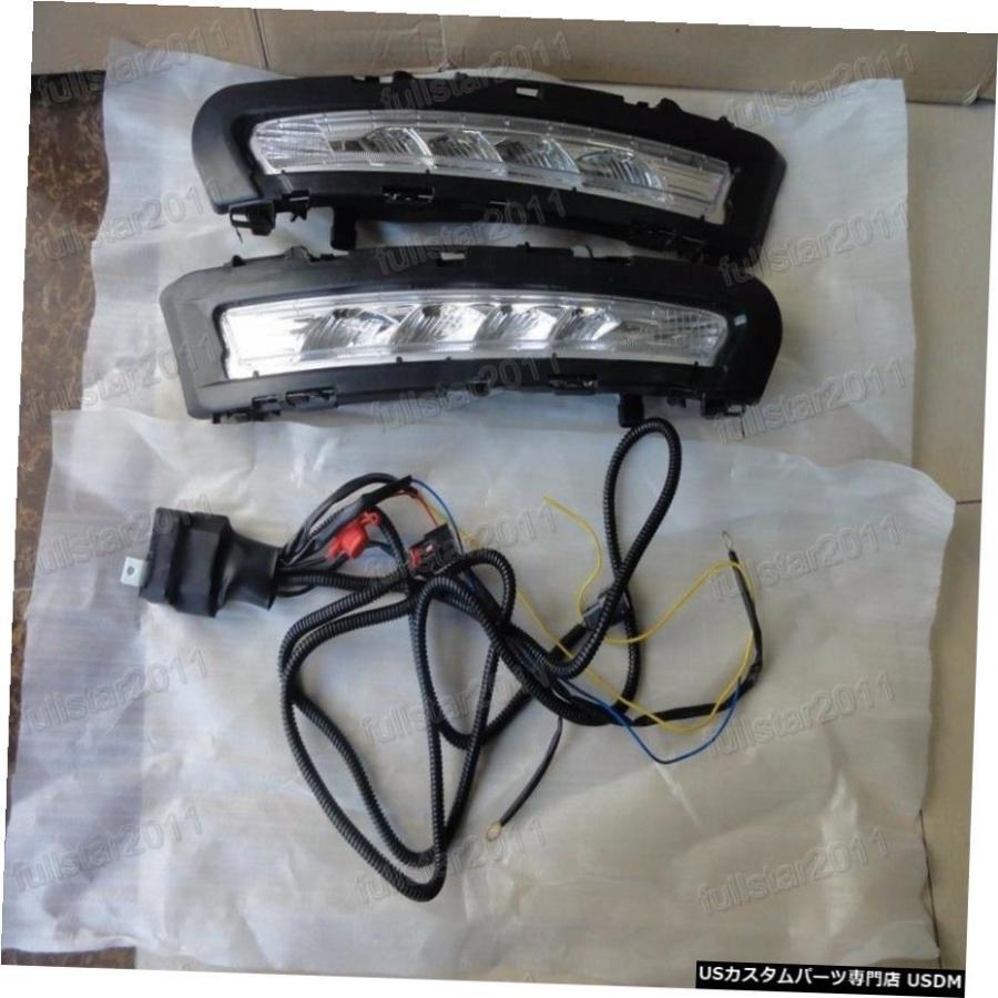 ライトフォグランプフォードモンデ??オ2011 2012を実行2XホワイトLED昼間 2X White LED Daytime Running Light Fog Lamps For Ford Mondeo 2011 2012 :usdm 1064 1025:USパーツ取り扱い専門店 USDM