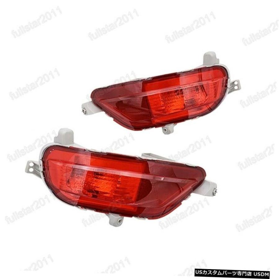 1Pair REDリアフォグランプテールバンパーランプ用のマツダCX-5 2017年から2019年 1Pair RED Rear Fog Light Tail Bumper Lamps For Mazda CX-5 2017-2019