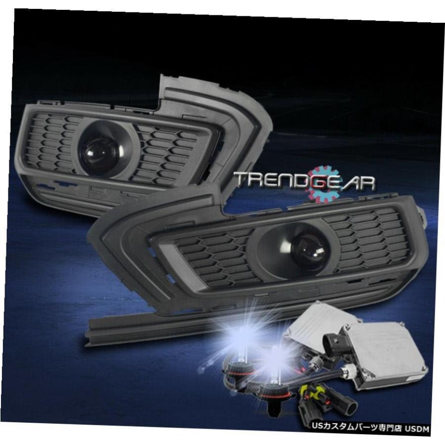 15-16 CHEVYクルーズリミテッドBUMPERプロジェクターフォグランプLAMP CHROME W / 8K HID + BEZEL 15-16 CHEVY CRUZE LIMITED BUMPER PROJECTOR FOG LIGHTS LAM