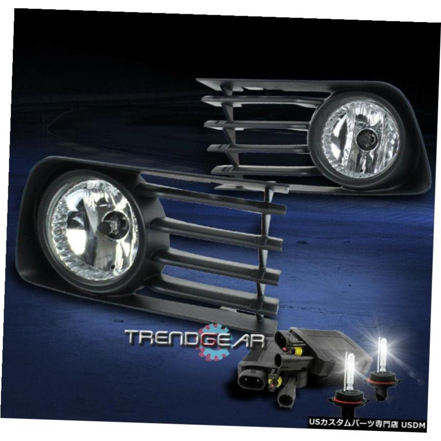 0409 TOYOTA PRIUS BUMPER DRIVING CHROME FOG LIGHTS LAMP W / 8000K HID