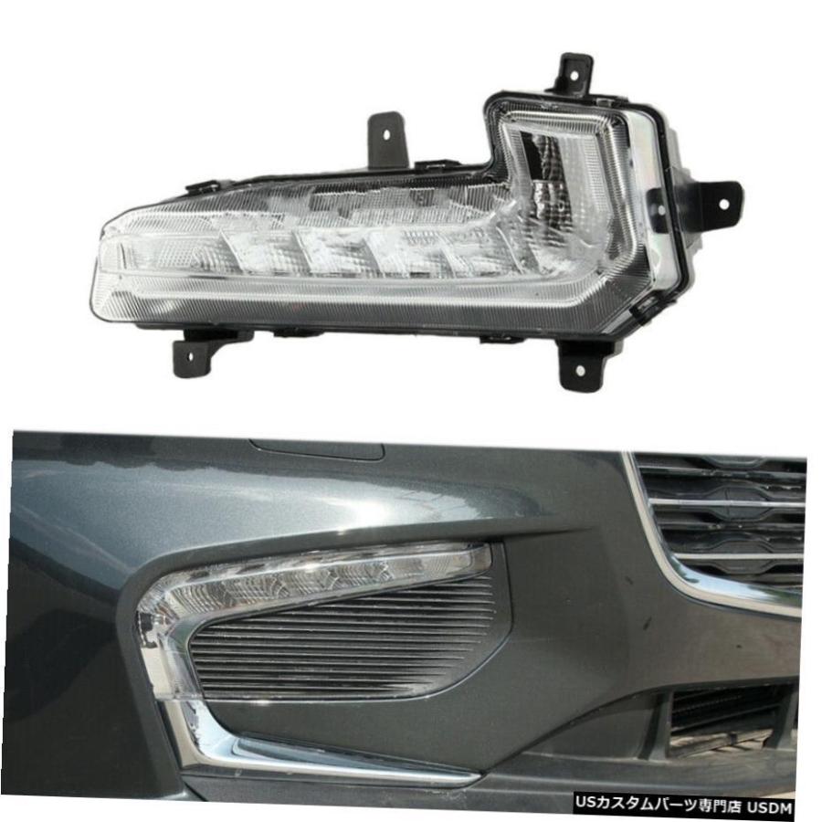 右フロントLEDフォグライトDRLランプ駆動フィット感のためのシボレーマリブXL 16-18 12V Right Front LED Fog Light DRL Driving Lamp Fit For Chevrolet Malib