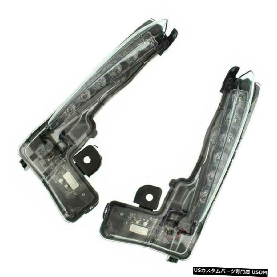 ペアLEDフォグ昼間17-19カローラXSE新用電球のフィットとライトランプを実行します Pair LED Fog Daytime Running Light Lamp with Bulb Fit for 17-19 Corolla