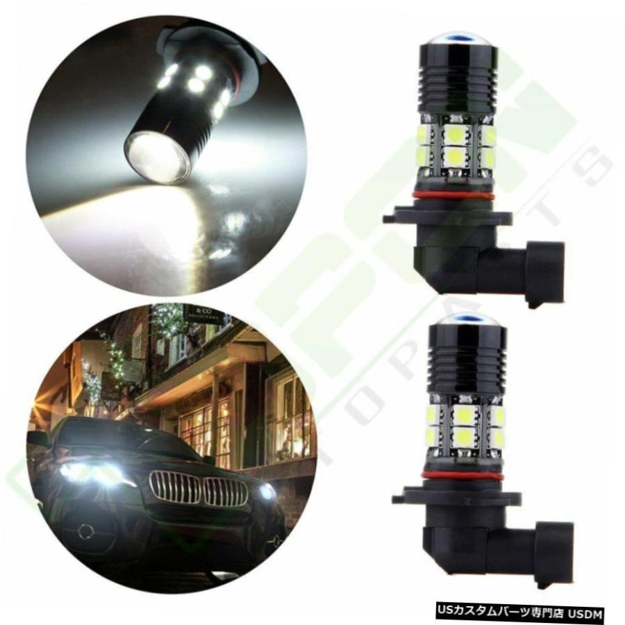 2倍の御機嫌力強さ9005 HB3 6000LM 6000K 60WホワイトクリーLED 12 SMDフォグランプ12V 2x High Power 9005 HB3 6000LM 6000K 60W White Cree LED 12 SMD Fog Lig ライト、レンズ-自動車