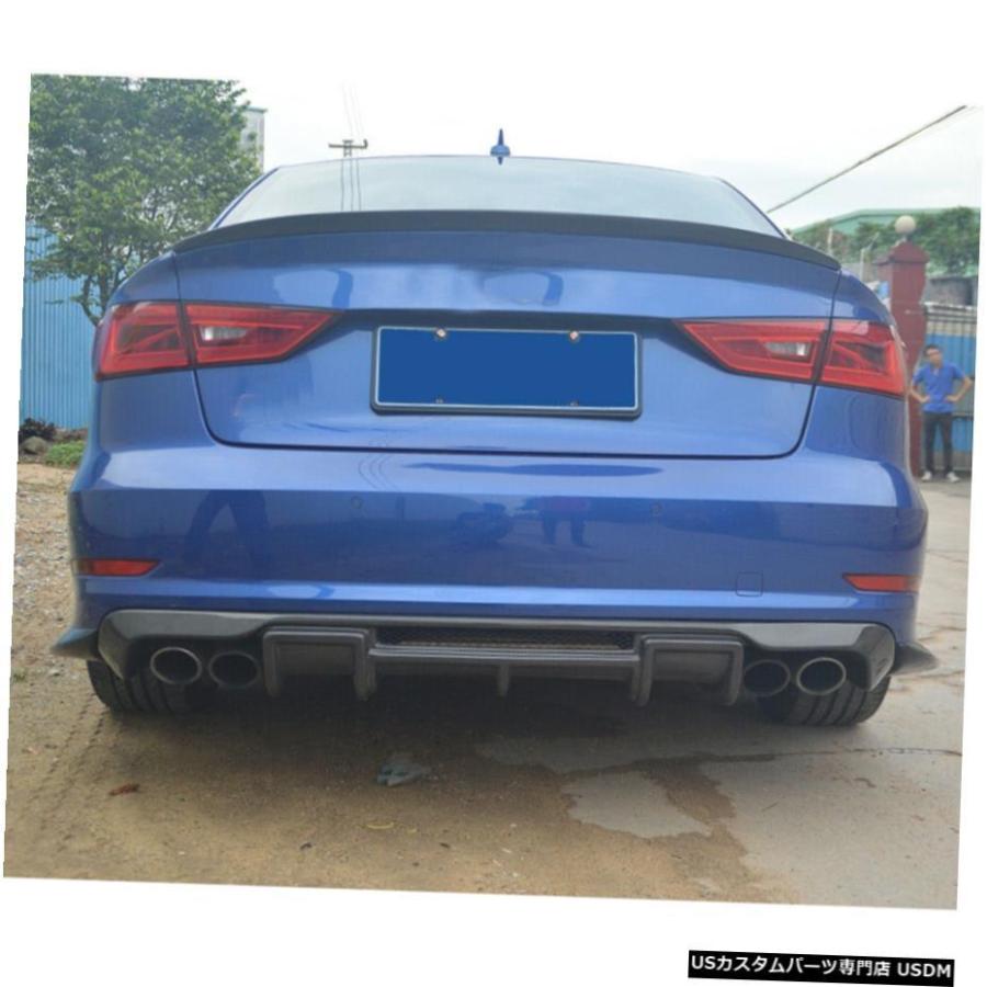 エアロパーツ アウディA3 SLINE S3セダンのための13-16リアバンパー