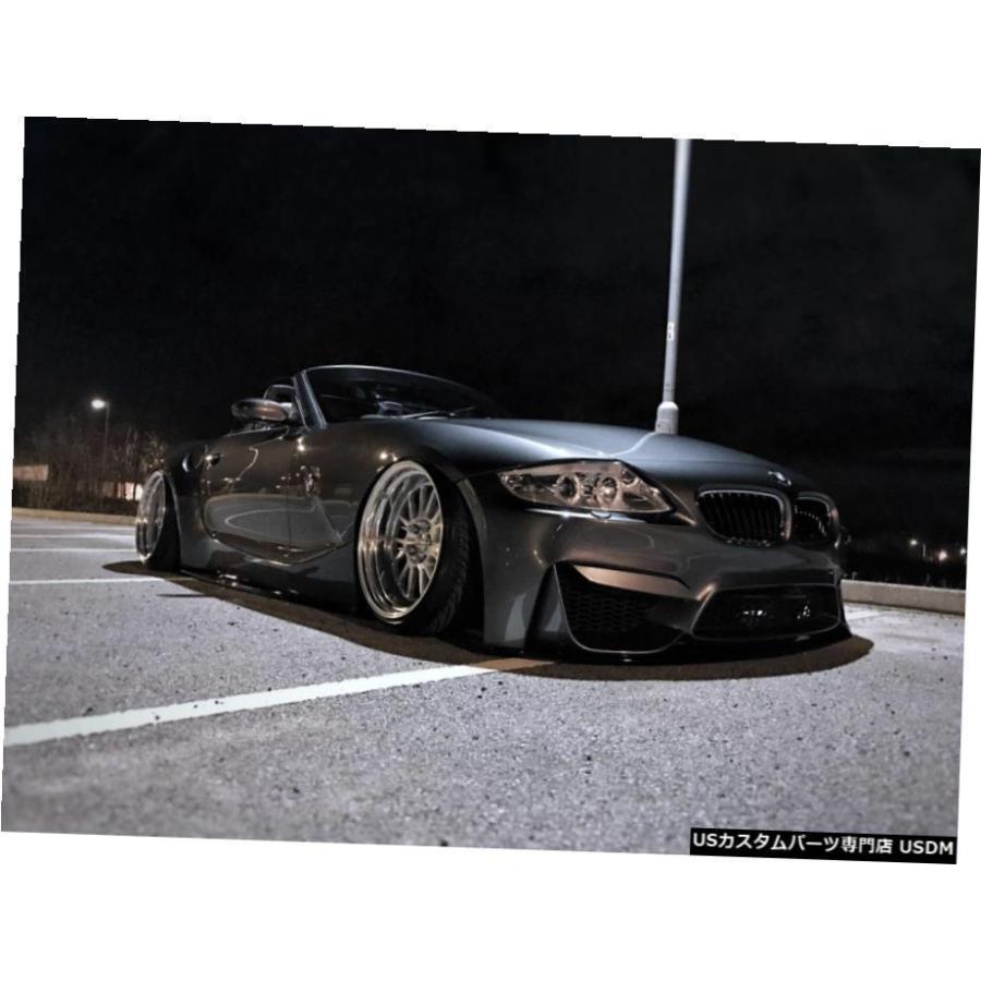 エアロパーツ 03-05 BMW Z4 E85用FRPファイバーワイド40ミリメートル6 