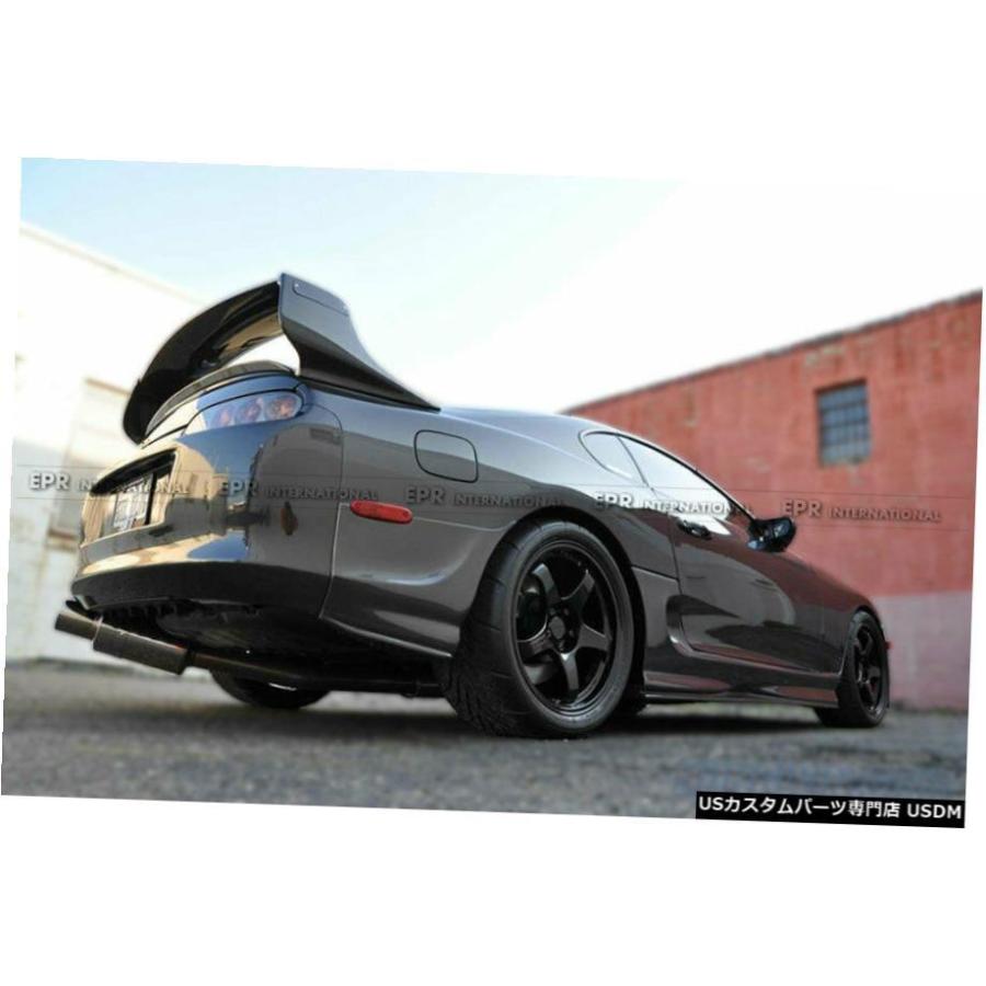 エアロパーツ 93-98トヨタスープラJZA80 MK4のスタイルFRP未塗装リア