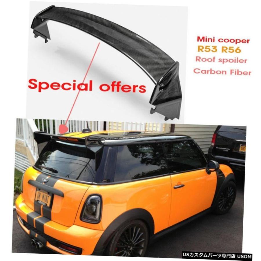 エアロパーツ 屋根窓スポイラーのためのミニクーパーR56 Ver.2.11 