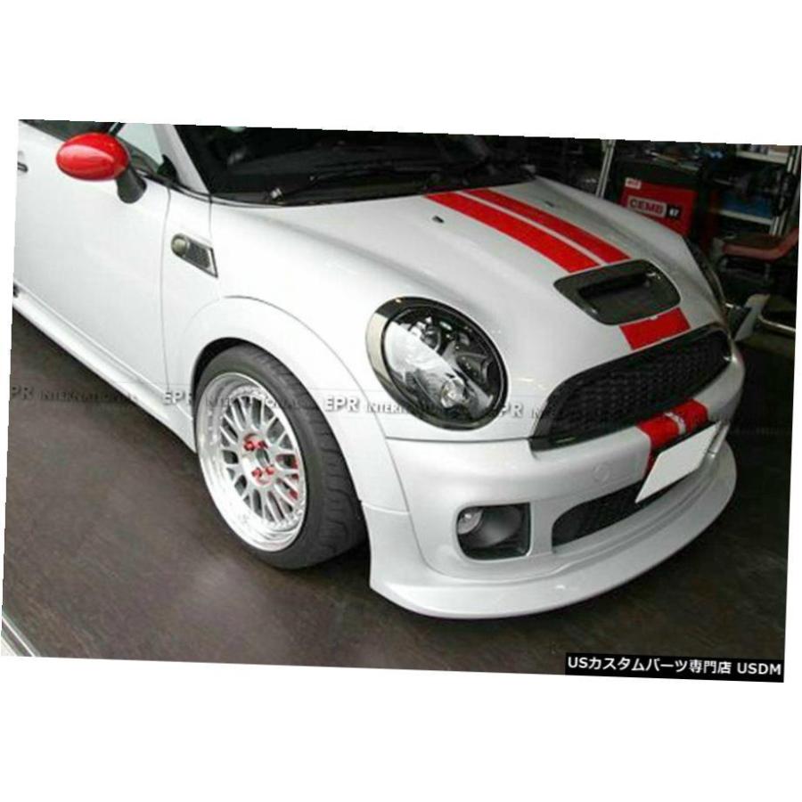 エアロパーツ ミニクーパーR56 JCWスタイルFRPファイバー未塗装月前
