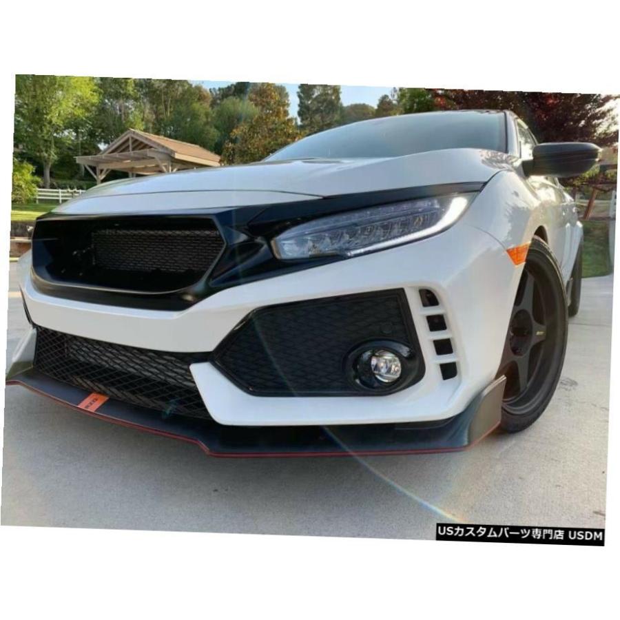 エアロパーツ ホンダ17年以降シビックタイプR FK8 JSスタイルカーボン